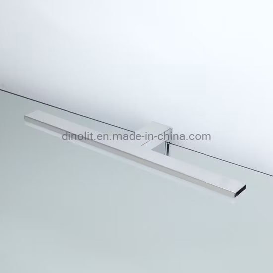 Minamulist Design Chrome 220V-240V Stainless Steel+Acrylic 7W Waterproof Bathroom LED Mirror Illumination for Bath Furniture/Cabinet/Mirror Frame/Vanity CE IP44