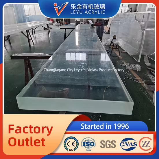 Acrylic Waterproof Panel for Ocean Aquarium Fish Tank