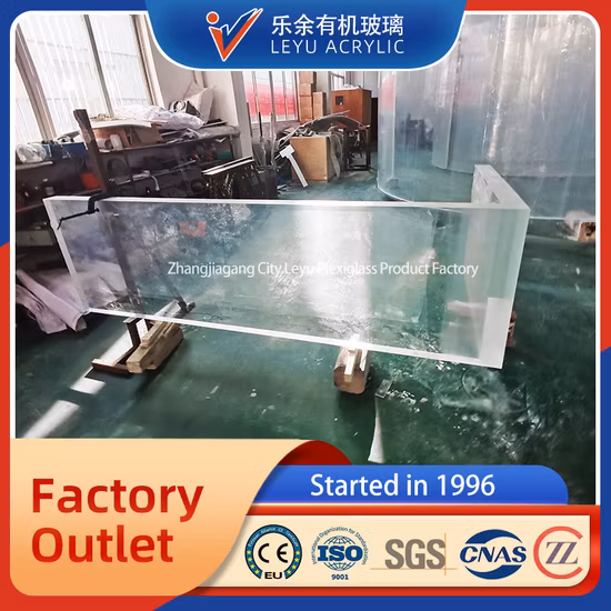 Acrylic Waterproof Panel for Ocean Aquarium Fish Tank