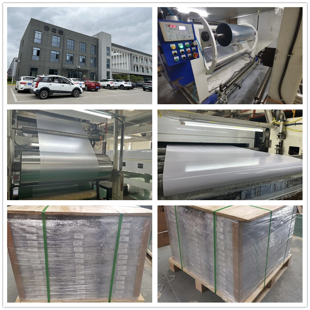 China Factory No-Laminating PVC Card Sheet 0.76mm Dragon Sheet with 0.46mm Card Core and 0.15mm Inkjet Print Sheet