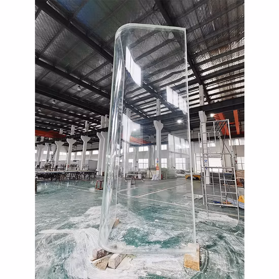 Customized Thickness Clear Acrylic Glass Transparent Plastic Plate for Aquarium Panel