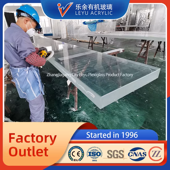 Acrylic Waterproof Panel for Ocean Aquarium Fish Tank